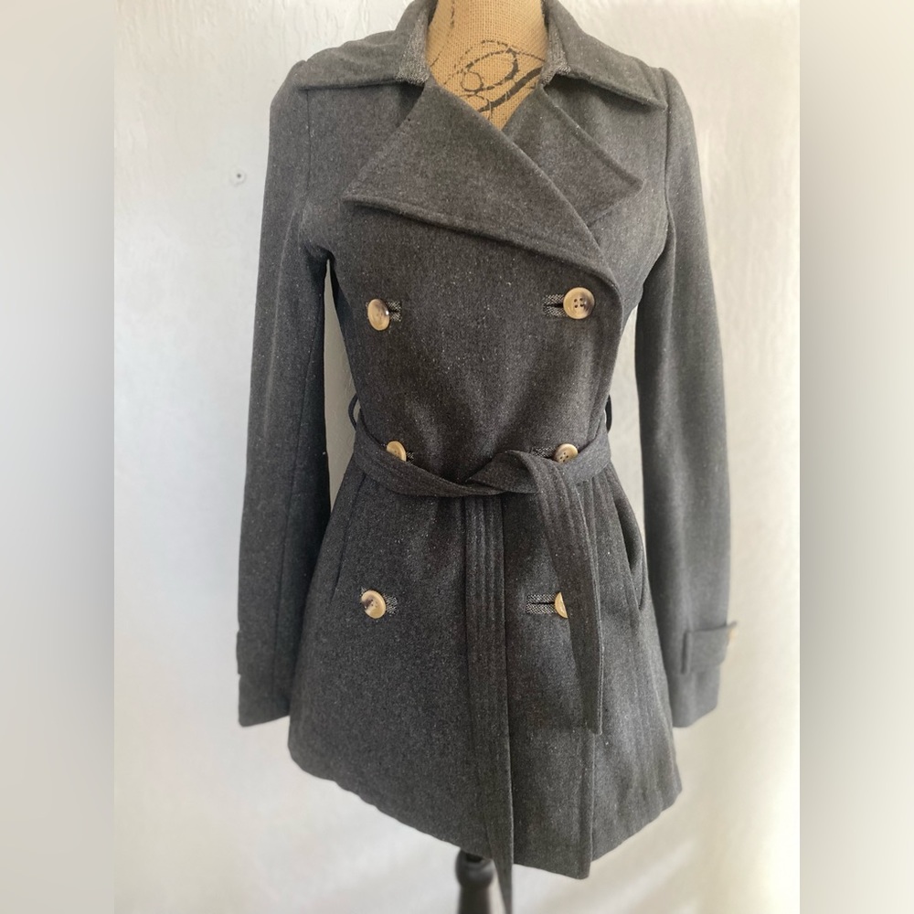 Element Gray Pea Coat